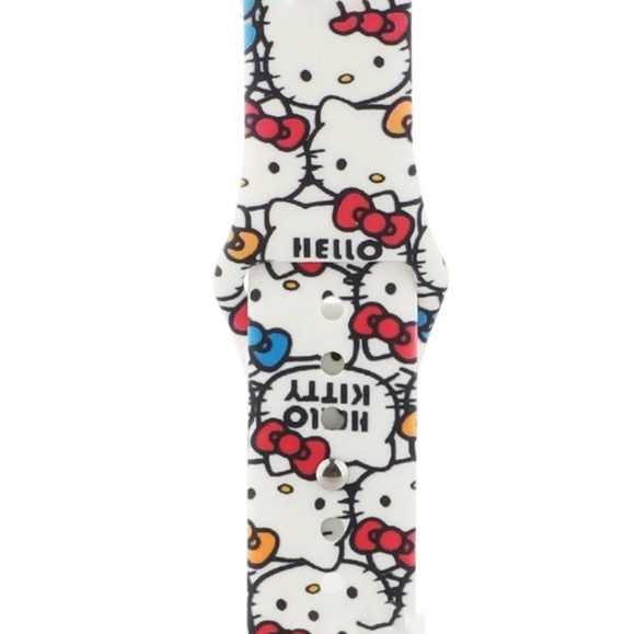 Brand new Apple watch band Hello Kitty Silicone smart watch bracelet - Picture 6 of 6